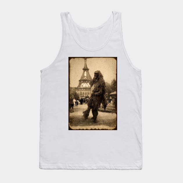 Sasquatch World Tour - Paris Tank Top by The House of Hurb